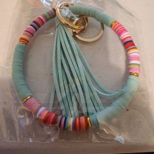 Heishe bracelet and keyring